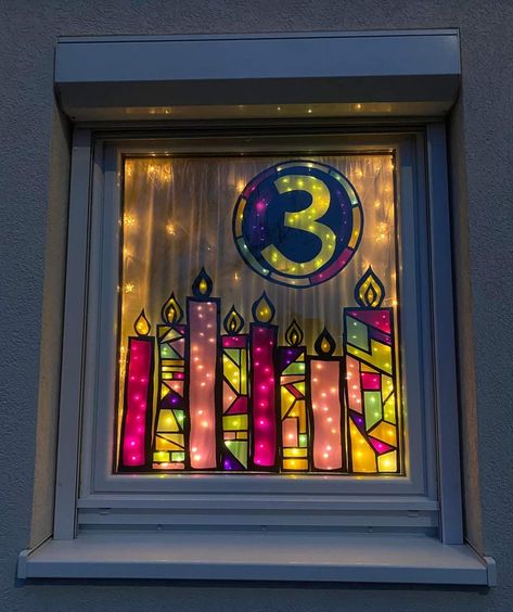 Christmas Advent Windows, Christmas Window Advent Calendar, Advent Window Display Ideas, Christmas Advent Window Ideas, Living Advent Calendar Window Ideas, Advent Windows Ideas, Christmas Advent Window, Advent Window Ideas, Advent Windows