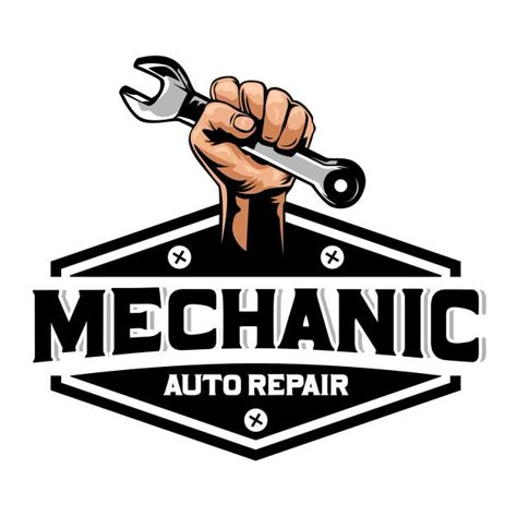 Mechanic logo | Premium Vector #Freepik #vector #logo #car #hand #gear Mobile Mechanic Logo, Mechanic Logo Design Ideas, Mechanic Wallpaper, Car Mechanic Logo, Logo Car Design, Car Logo Design Ideas, Car Garage Logo, Garage Logo Design, Plumber Logo Design