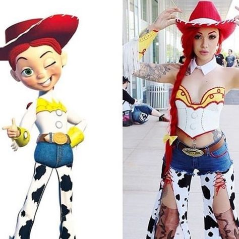 Contén el aliento antes de ver a la atractiva versión real de Jessie de "Toy Story", según este arriesgado cosplay - Terra Disfraz Toy Story, Jessie Toy Story, 5 Birthday, Buzz Lightyear, 5th Birthday, Toy Story, Pixar, Halloween, Toys