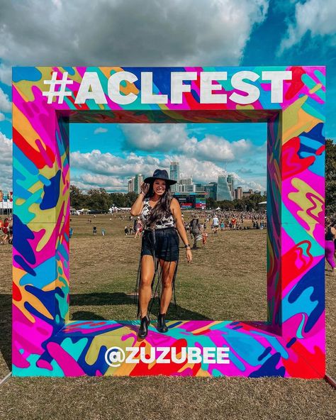 Austin Texas music festival outfit. Cowgirl inspired outfit! Happy 20th @aclfestival 🤍 | Instagram Festival Brand Activation Ideas, Glastonbury Festival Party Ideas, 2025 Event Trends, Art Festival Activities, Coachella Decorations, Festival Event Ideas, Festival Decorations Outdoor, Diy Festival Decorations, Music Festival Themed Party