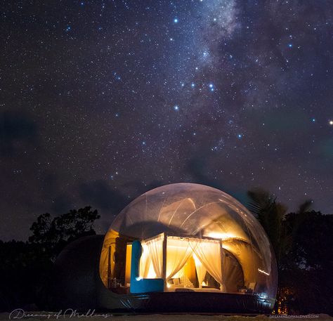 Bubble Hotel, Silent Sky, A Night Under The Stars, Maldives Resorts, Maldives Luxury Resorts, Goals 2024, Sleep Under The Stars, Sky Pool, Night Under The Stars