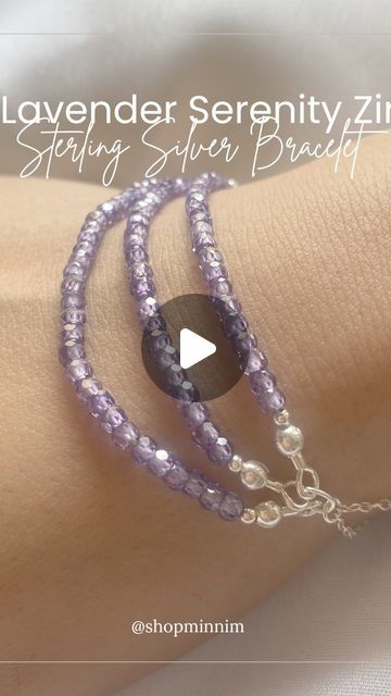 This dreamy Juhi Lavender Serenity Zircon Bracelet from @shopminnim is the perfect way to add a touch of calmness and zen to your look.
Whether you’re rocking it solo or stacking it with your other faves, this gorgeous piece is sure to become your new everyday essential. ✨

DM us on https://www.instagram.com/shopminnim/

#ShopMinnim #LavenderLove #silverbracelet #sterlingilver #braceletstacking #lavenderjewelry #purplejewelry #zirconjewelry #minimalistjewelry #elegantjewelry #delicatejewelry Adjustable Lavender Gemstone Bracelets, Lavender Amethyst Bracelet, Spiritual Lavender Hand-strung Bracelet, Lavender Hand-strung Spiritual Bracelet, Lavender Jewellery, Bohemian Nickel-free Purple Bracelet, Zircon Bracelet, Zircon Jewelry, Purple Jewelry