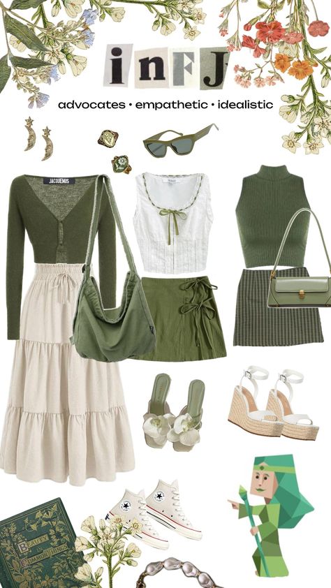 infj girlie!! 🌿 📖 #infj #mbti #outfit Infj Fashion, Infj Outfits, Infj Mbti, Mbti Personality, Ootd Hijab, Infj, Mbti, Cute Outfits, Ootd