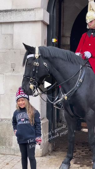 895K views · 33K reactions | London Horse Guard and the Regal Horse: Spreading Laughter and Kindness!"Description: Witness the incredible bond between the London Horse Guard and a magnificent regal horse as they team up to bring joy to tourists in the heart of London. Watch as their clever pranks and heartwarming acts of kindness leave visitors with unforgettable memories. Prepare to be captivated by their magical interactions in this Facebook reel!Hashtags: #LondonHorseGuard #RegalHorse #LondonTourism #FunnyPranks #ActsOfKindness #LondonCity #JoyfulMoments #TouristAttractions #HorseAndGuard #HeartwarmingEncounters | The Royals King's Guard's England | The Royals King's Guard's England · Original audio Horse Guards London, Kings Guard, London Tourism, Royal Horse Guards, Royal Horse, London Watch, Horse Guards, Royal King, The Royals