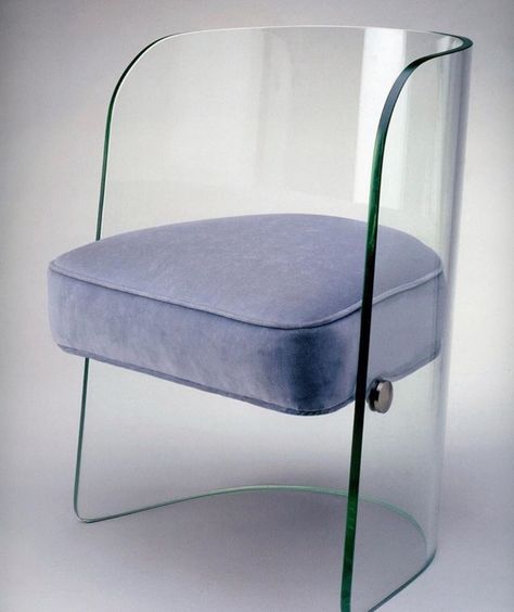 Louis Dierra chair Futuristic Chair, Bertoia Chair, Unique Chairs Design, Glass Chair, Futuristic Furniture, Unique Chair, Modern Upholstery, Glass Furniture, Sofa Upholstery