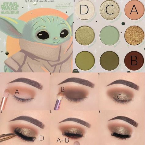 Star Wars Makeup, Colourpop Palette, Makeup Pictorial, Colourpop Eyeshadow, Beginners Eye Makeup, Simple Eye Makeup, Makeup Eye Looks, Spring Makeup, Makeup Obsession