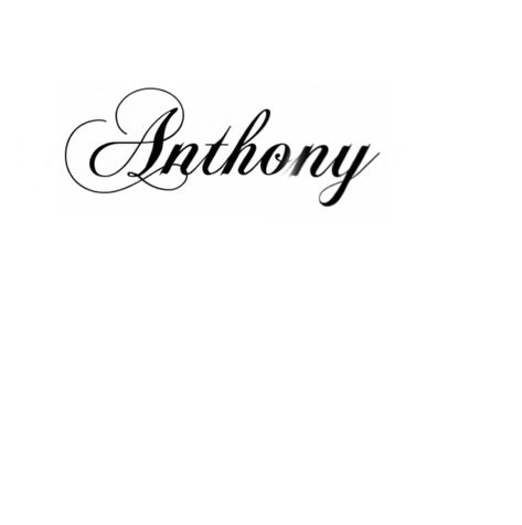 Anthony Tattoo Name, Anthony Name Tattoo, Anthony Tattoo, Bored Art, Cursive Tattoos, Small Tats, Tattoos For Black Skin, Pretty Tattoos For Women, Name Tattoo Designs