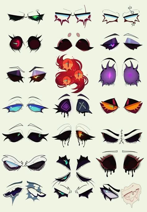 Shadow Oc Drawing, Cute Ocs Drawing, Drawing Eye Styles, Art Inspiration Eyes, Fire Themed Outfits Drawing, Collab Art Base Duo, Four Eyes Character Design, T Pose Reference Character Design, Eye Ideas Drawing