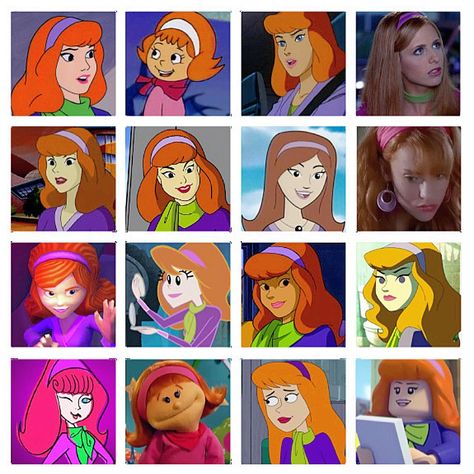 A Pup Named Scooby Doo Daphne, Daphne Blake Hair, What’s New Scooby Doo, Daphne Blake Fanart, Modern Scooby Doo, Scooby Doo Oc, Daphne Blake Icon, Scoby Doby Doo, Poly Scooby Gang