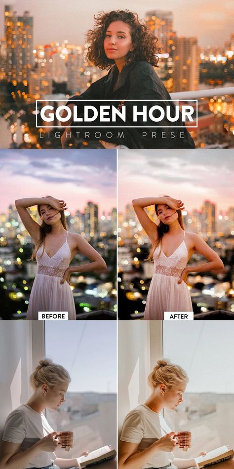 10 Golden Hour Lightroom Presets Golden Hour Filter Lightroom, Graduation Preset Lightroom, Golden Presets Lightroom, Golden Lightroom Presets, Golden Hour Edit Lightroom, Different Editing Styles Photography, Camera Raw Presets Free Photoshop, Photo Presets Free, Lightroom Presets Golden Hour