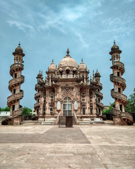 The Magical Architecture of Mahabat Maqbara.  Picture Credi Indian Architecture, Picture Credit, Travel Bugs, Incredible India, Insta Travel, Taj Mahal, 19th Century, Travel Photography, Wonder