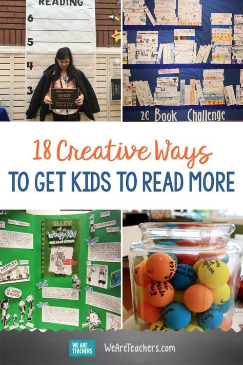 Library Diy Decor, Reading Engagement Ideas, Reading Tutor Room Ideas, Promoting Reading In School, Library Opening Ideas, Schoolwide Reading Activities, Elementary School Media Center Ideas, Library Book Challenge, Reading Project Ideas