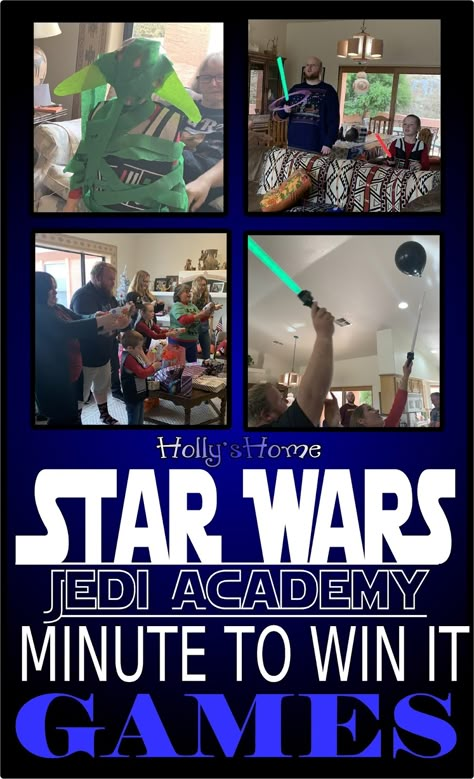 Star Wars Party Games, Star Wars Activities, Yoda Party, Star Wars Classroom, Star Wars Theme Party, Star Wars Crafts, Minute To Win, Classic Star Wars, May The Fourth Be With You