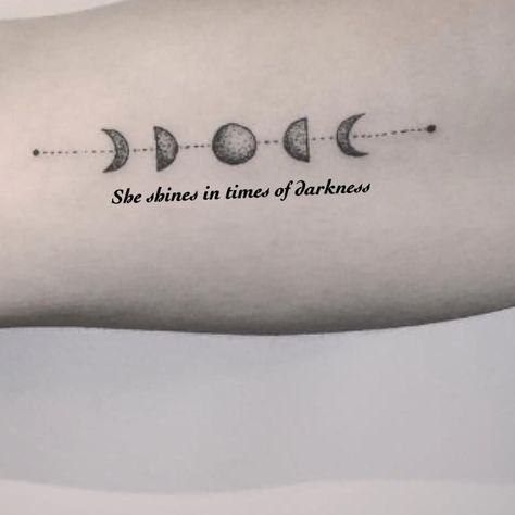 Phase Tattoo, Moon Phases Bracelet, Moon Phases Tattoo, Bracelet Tattoo, Tattoo Bracelet, Warrior Tattoo, Tattoo You, Find Beauty, Moon Phases