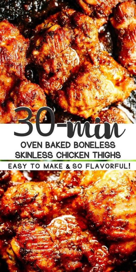 Boneless Skinless Chicken Thigh Recipes Oven Baked, Baked Chicken Thigh Recipes Boneless, Best Skinless Chicken Thigh Recipe, Bakes Chicken Thigh Recipes, Skinless Boneless Chicken Thigh Recipes Ovens, Simple Boneless Chicken Thigh Recipes, Quick Boneless Skinless Chicken Thigh Recipes, Keto Boneless Skinless Chicken Thigh Recipes, Chicken Thigh Skinless Recipes