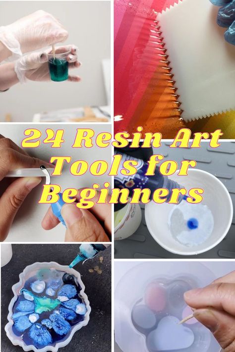 Diy Resin Painting, Resin Art For Beginners, Resin Tools, Cold Enamel, Resin Art Supplies, Resin Supplies, Resin Ideas, Resin Tutorial, Diy Resin Art