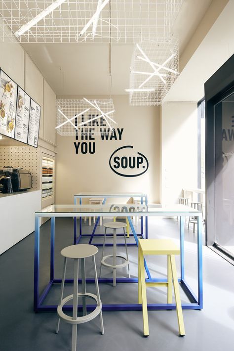 Food Illustration Design, Modern Restaurant Design, Bubble Tea Shop, Food Cart Design, Store Design Boutique, Urban Interiors, Modular Structure, Best Architects, Cafe Interior Design