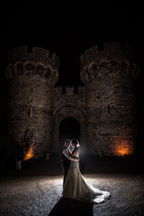 Castle Bridal Photography, Moody Castle Wedding, Dark Castle Wedding, Castle Couple Photoshoot, Castle Wedding Photos, Gothic Castle Wedding, Fancy Proposal, Castle Ruins Wedding, Castle Wedding Theme