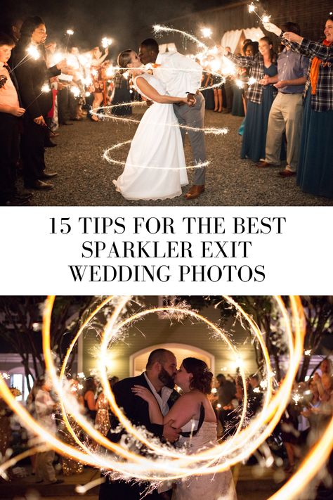 Sparkler Pictures Wedding, Wedding Sparkler Pictures, Wedding Photos Sparklers, Wedding Photo With Sparklers, Camera Settings For Sparkler Pictures, Wedding Sparkler Photos, Wedding Photo Ideas Sparklers, Bubble And Sparkler Send Off, Sparkler Photography Wedding