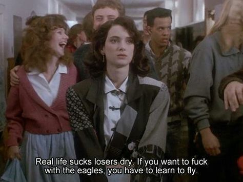 Heathers Heathers Quotes, Heathers Movie, Winona Forever, Veronica Sawyer, High School Survival, Chica Cool, Heathers The Musical, This Is Your Life, Tv Screen