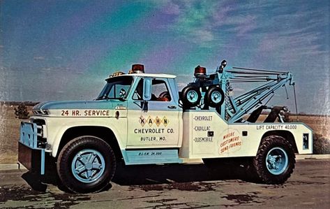 1965 Chevrolet Tow Truck | Alden Jewell | Flickr Old Tow Trucks, Towing And Recovery, Towing Service, Classic Cars Trucks Hot Rods, Utility Vehicles, Classic Pickup Trucks, Tow Truck, Classic Cars Trucks, Classic Trucks