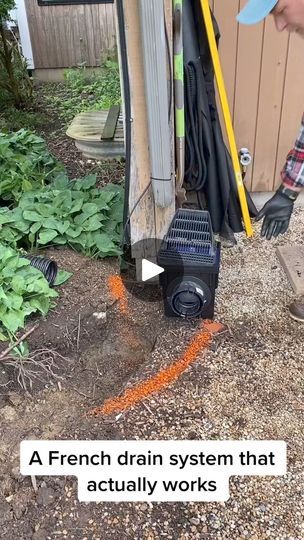 53K views · 228 reactions | French Drain system with Defender Catch basins is the only way to go !!!  💦💧🌊.        #frenchdrain #frenchdrains #watermanagement #yardwork #gutters #guttercleaning #landscaping (ID Video 7109837467045416234) | Beauty Nailart | Beauty Nailart · Original audio French Drain System, French Drain, Cleaning Gutters, Water Management, Yard Work, Way To Go, Backyard Ideas, The Only Way, Drain