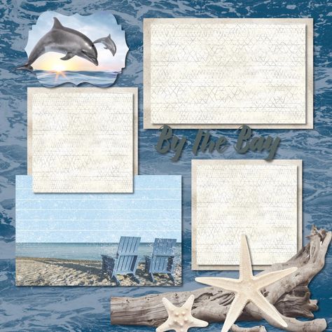 Creative Memories Beach Layouts, Caribbean Cruise Scrapbook Layouts, Cruise Scrapbook Pages Caribbean, Outdoors Scrapbook Layouts, Cruise Scrapbook Pages, 30 Anniversary, Scrapbook Beach, Pet Scrapbook Layouts, Summer Scrapbook Layouts