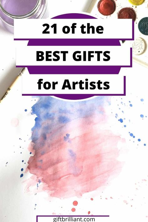 Gifts For Artists Unique, Gifts For Artist, Artist Gift Ideas, Gift Ideas For Artists, Goft Ideas, Gifts For Artists, Gift For Artist, Small Birthday Gifts, Teacher Birthday Gifts