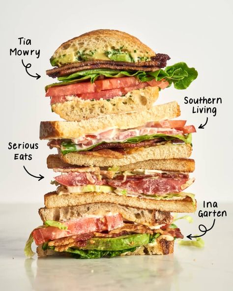 We Tried 4 Popular BLT Sandwich Recipes To Find The Best One | Kitchn Gourmet Blt, Best Blt Sandwich, Ultimate Blt Sandwich, Herb Mayo, Best Blt, Blt Sandwich Recipes, Blt Recipes, Avocado Blt, Club Sandwich Recipes