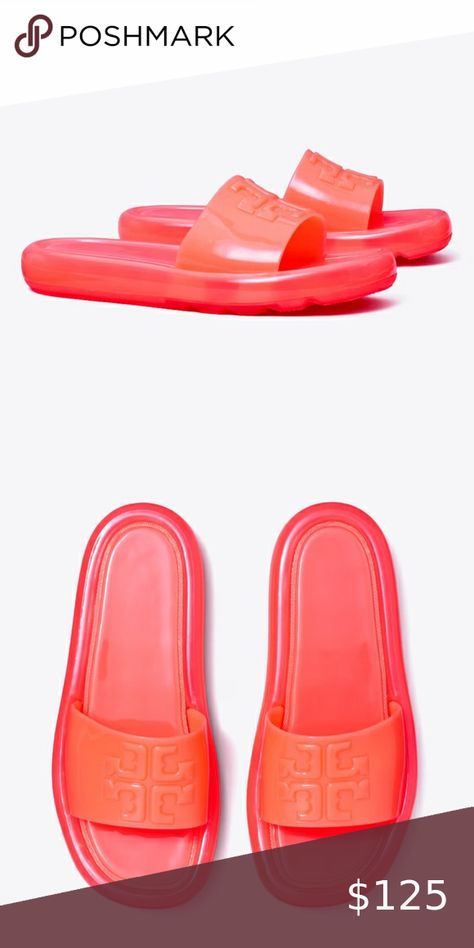 Tory Burch Bubble Jelly Slide Sandals Tory Burch Bubble Jelly, Vacation Sandals, Jelly Slides, Tory Burch Shoes, Perfect Summer, Slide Sandals, Jelly, Tory Burch, Bubbles