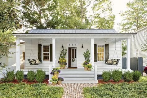 13 Before-And-After Porch Makeover Ideas Front Entrance Remodel Before And After, Bungalow Back Porch, Types Of Porch Roofs, Small Porch Addition, Enclosed Front Porches Exterior, Add Porch To House, Porch Addition Before And After, Add A Porch To Front Of House, House Additions Ideas Before And After