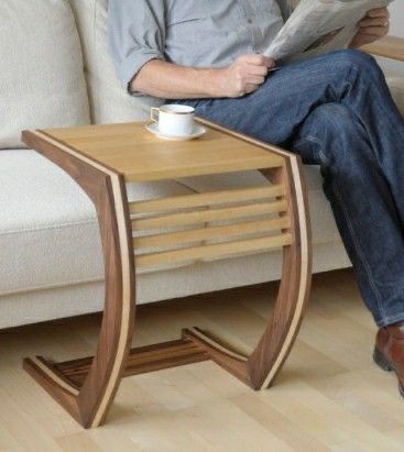 Side Table Wood Modern, Unique Wood Furniture, Meja Sofa, Wood Carving Furniture, Wood Table Design, Simple Projects, Cnc Furniture, Wood Furniture Design, Furniture Design Chair