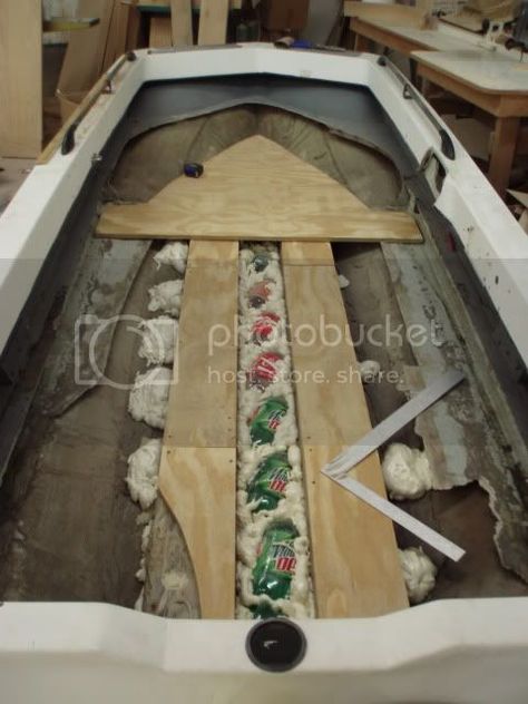 14 ft. Tri-hull Boat Total Rebuild | Boating Forum - iboats Boating Forums Boat Flooring Ideas, Bass Boat Ideas, Boat Modifications, Jon Boat Modifications, Boat Upgrades, Hull Boat, John Boats, Freetime Activities, Sailboat Interior