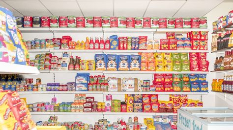 This Manhattan Bodega Is Made Entirely of Felt #culture Lucy Sparrow, Grocery Store Design, Supermarket Design, Meatpacking District, Scenery Background, Art Installation, British Artist, Magazine Design, 인테리어 디자인