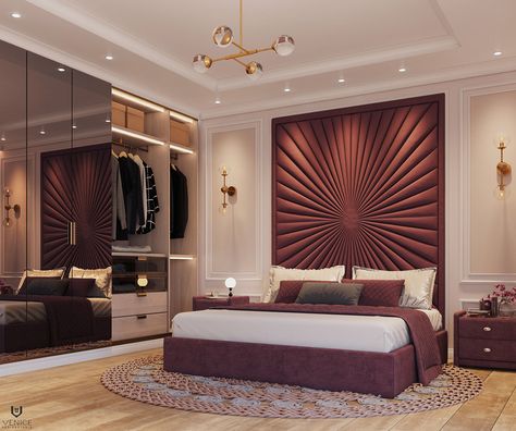 MASTER BED ROOM on Behance Bed Headboard Design, Luxe Bedroom, Bedroom Interior Design Luxury, Modern Luxury Bedroom, Modern Bedroom Interior, Luxury Bedroom Design, Bed Design Modern, Luxury Bedroom Master, Bedroom Decor Design