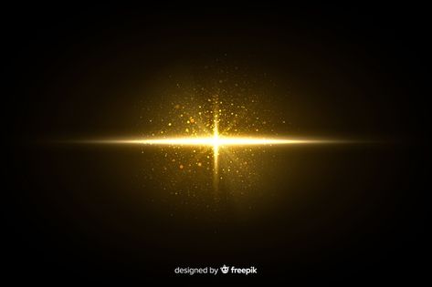 Explosion shiny particle effect at night... | Free Vector #Freepik #freevector #gold #star #light #space Particles Effect, Light Effect Photoshop, Gold Graphic Design, Gold Portrait, Gold Lights, Lens Flare Effect, Birthday Background Design, Optical Flares, Photoshop Digital Background