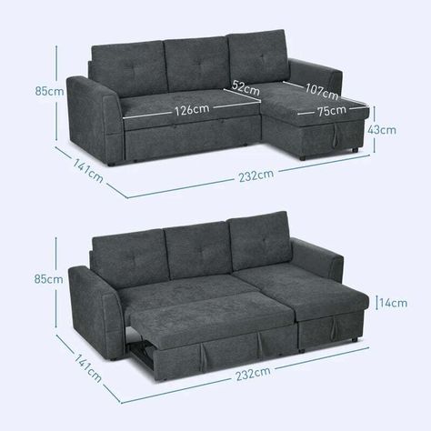 Fresh arrival! Behold the exceptional HOMCOM 3 Seater Sofa Bed, L-Shaped Corner Sofa, Pull Out Sofa with Storage, Convertible Click Clack Settee Sectional Sleeper Futon for Living Room, Office, Dark Grey, now available at an irresistible price of £539.99 #home #furnituregolduk #sale #livingroomdecor #bedroomfurniture #discount #freedeliveryuk #decor #ukfurniture #homeandgarden #OutdoorLiving #kitchenfurniture Office Dark, Sofa With Storage, 3 Seater Sofa Bed, Pull Out Sofa, Settee, 3 Seater Sofa, Corner Sofa, L Shape, Living Room Office