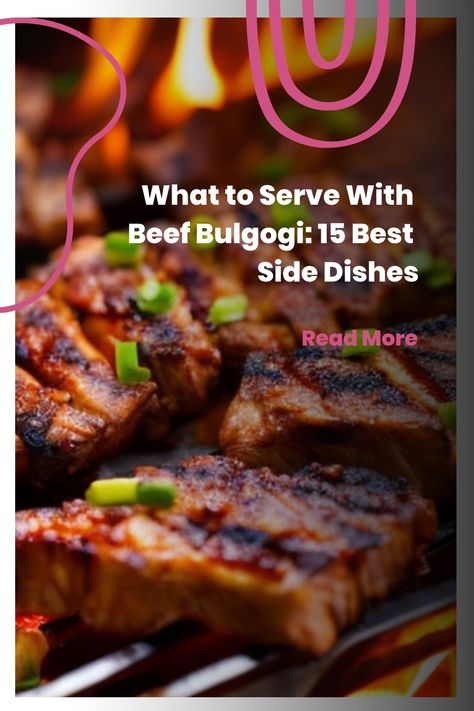 🔥🍖 Discover the PERFECT side dishes to serve with your mouthwatering Beef Bulgogi! 😍🥢 Check out these delicious recipes and make your next Korean feast unforgettable! #BeefBulgogi #KoreanFood #SideDishIdeas Korean Feast, Bulgogi Marinade, Korean Beef Bulgogi, Bulgogi Recipe, Bulgogi Beef, Korean Beef, Marinated Beef, Grilled Beef, Korean Dishes