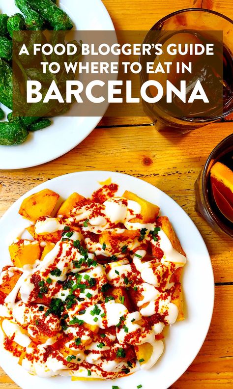 Where To Eat In Barcelona, Madrid Restaurants, Barcelona Travel Guide, Barcelona Spain Travel, Barcelona Restaurants, Barcelona Food, Cruise Ports, Spain Food, Breakfast Restaurants