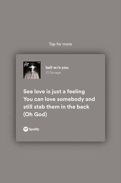 #lyric #21savage 21 Savage Song Quotes, 21 Savage Widget, Iconic Rap Lyrics, Yeat Rapper Lyrics, Savage Lyrics Quotes, 21 Savage Spotify Lyrics, 21 Savage Lyrics Captions, 21 Savage Captions, 21 Savage Songs