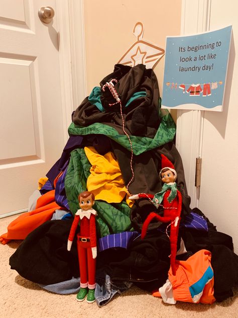 Elf On The Shelf Laundry, Laundry Day, On The Shelf, Elf On The Shelf, Laundry Clothes, Laundry Organization, To Look, Elf, Ginger