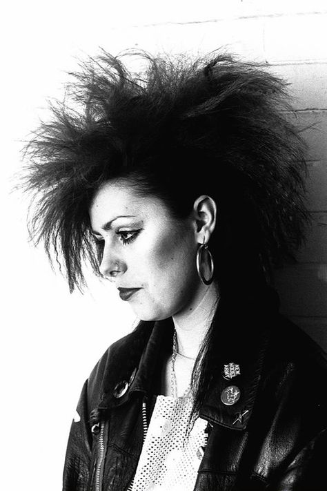 Anne Marie Hurst from Skeletal Family and Ghost Dance. Skeletal Family, Gothic Music, Urban Tribes, Anarcho Punk, Goth Bands, 80s Punk, Black Planet, Goth Music, Horror Punk