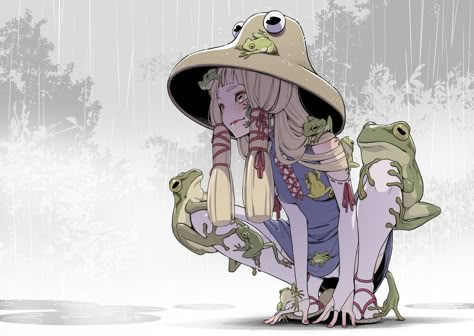 Frog Girl, Rpg Characters, 캐릭터 드로잉, Character Reference, Dessin Adorable, 판타지 아트, Sketch Art, 영감을 주는 캐릭터, Art References