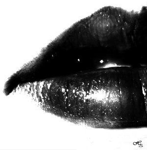 www.republicofyou.com.au Black Lips, Hot Lips, All Black Everything, Beautiful Lips, Fade To Black, Black N White, Black Magic, Black Wallpaper, Shades Of Black