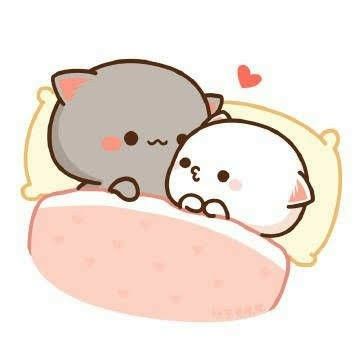 Calin Gif, Mochi Peach Cat, Peach And Goma, Peach Cat, Milk And Mocha, Chibi Cat, Cute Bear Drawings, Cute Kawaii Animals, Cute Cartoon Images