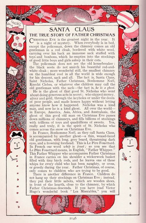 Santa Claus True Story Page 1 Santa Claus Quotes, Christmas Poetry, Santa Claus Story, Book Of Knowledge, Fun Holiday Games, Christmas History, Christmas Teaching, Santa Crafts, Creepy Christmas