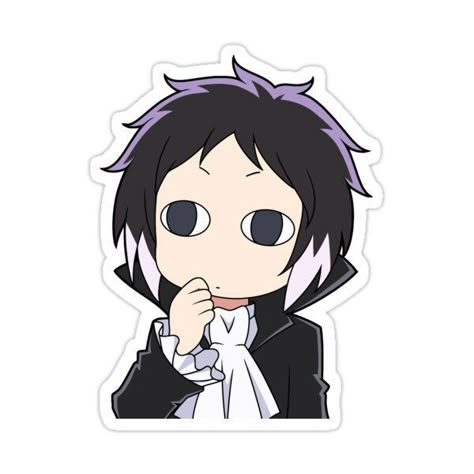 Wan Akutagawa, Printout Stickers, Anime Stickers Manga, Chibi Bsd, Bsd Stickers, Bsd Chibi, Komik Art, Dogs Stickers, Bsd Wan