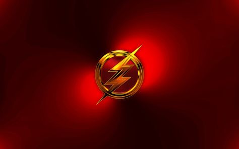 Diy Shirt Printing, The Flash Logo, Spiderman Wallpaper, Art Flash, Flash Logo, Red Wall, Hd Desktop, Red Walls, Flash Art