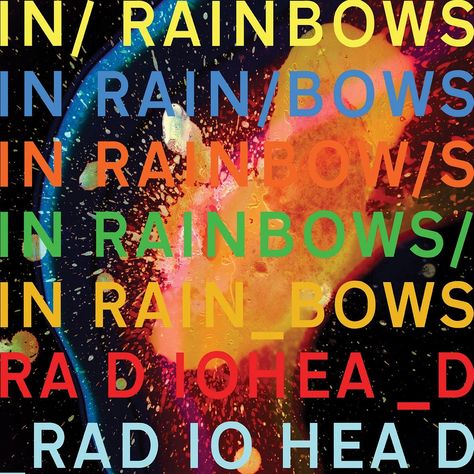 Radiohead In Rainbows, Radiohead Poster, Radiohead Albums, Radiohead Songs, Nicky Wire, In Rainbows, The Smashing Pumpkins, Ok Computer, Favorite Albums