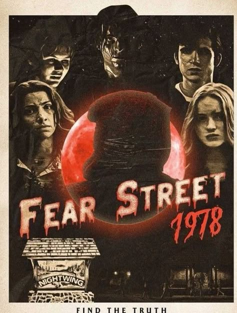 Fear Street Trilogy movie posters and artwork #fearstreet #netflix #movieposters #artwork #textless #fantasy #horror #drama #adventure #rlstine Retro Horror Movie Posters, Vintage Horror Movie Posters, It Poster, Grunge Posters, 2 Sisters, Horror Movie Icons, Thriller Movie, Fear Street, Horror Posters